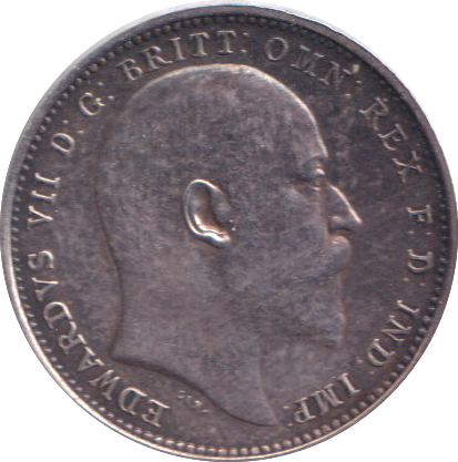 1908 AUNC MAUNDY FOURPENCE