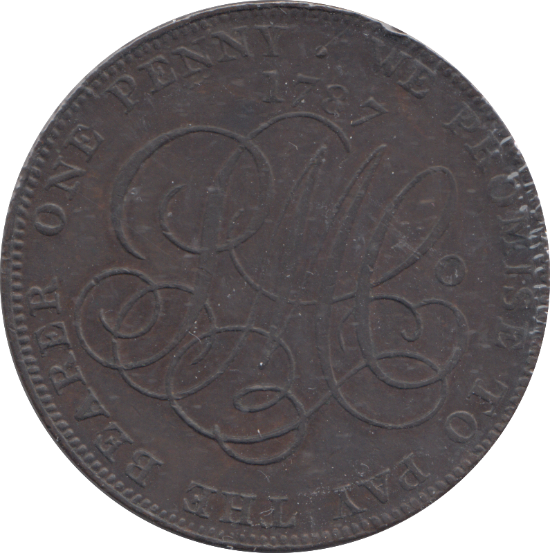 1787 WALES PENNY TOKEN