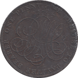 1787 WALES PENNY TOKEN