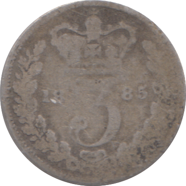 1885 THREEPENCE ( FINE )