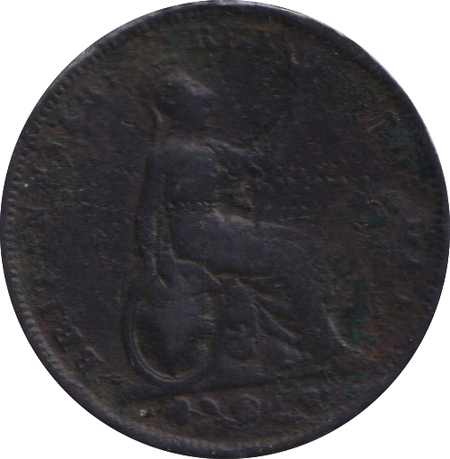 1828 FARTHING ( FINE )