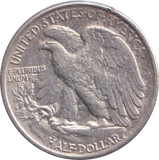 1943 SILVER HALF DOLLAR USA