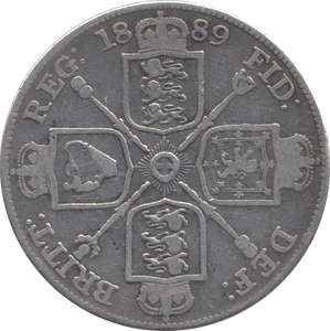 1889 DOUBLE FLORIN ( GF )