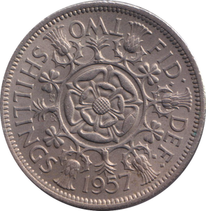 1957 FLORIN ( UNC )