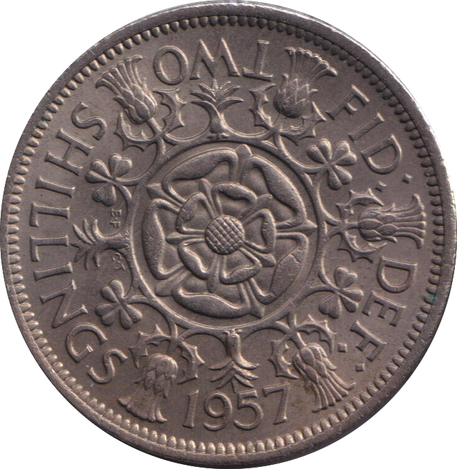 1957 FLORIN ( UNC )