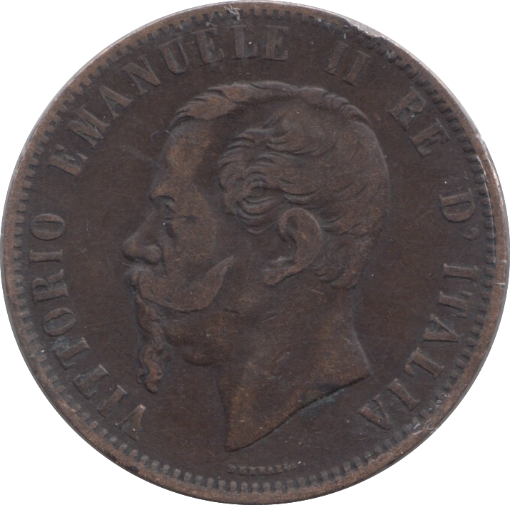 1867 ITALY 10 CENTISIMI