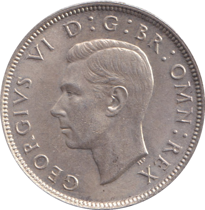 1937 TWO SHILLINGS ( UNC )