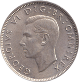 1937 TWO SHILLINGS ( UNC )