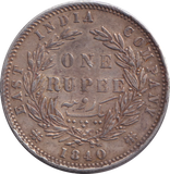 1840 SILVER RUPEE INDIA REF-5