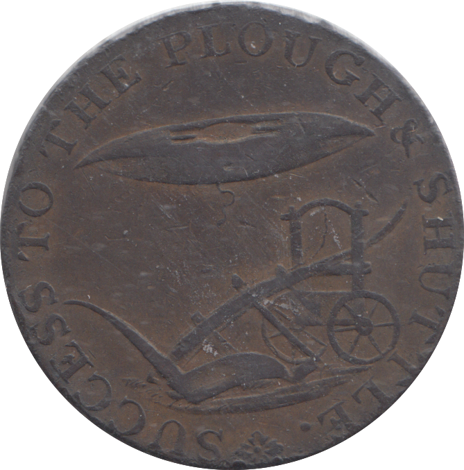 1794 HAVERHILL HALFPENNY TOKEN