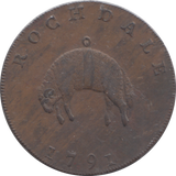 1791 ROCHDALE HALFPENNY TOKEN