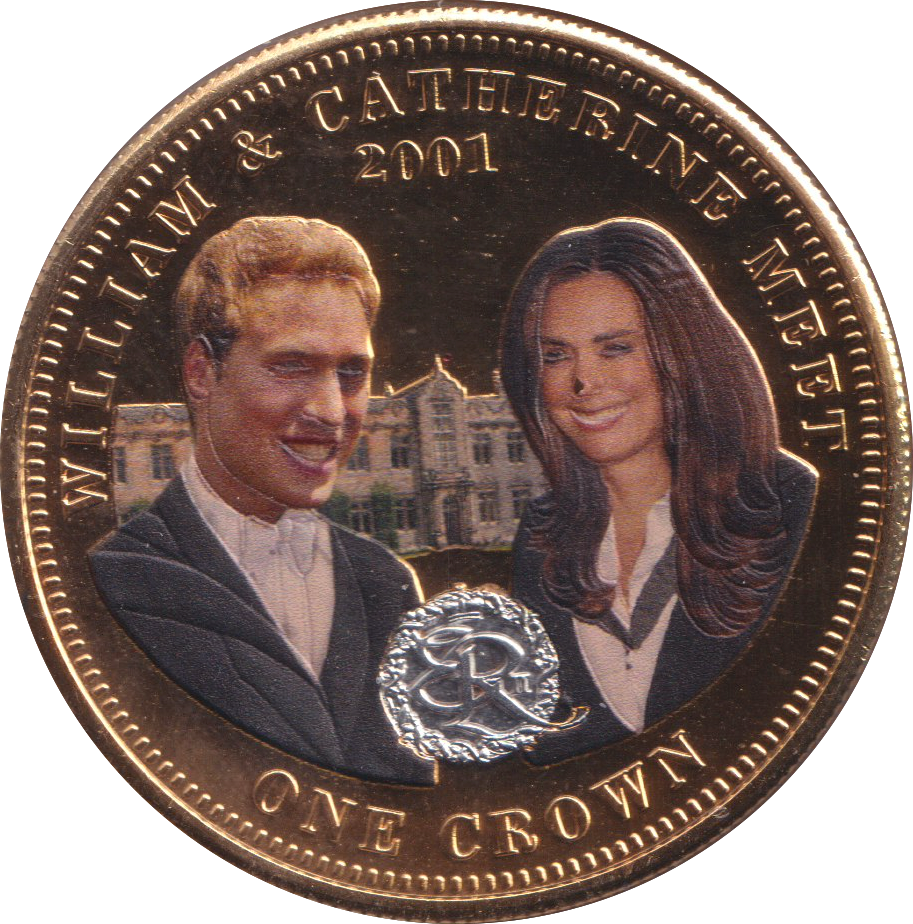 2011 WILLIAM AND CATHERINE COMMEMORATIVE CROWN