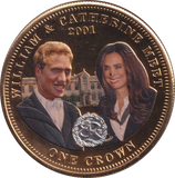 2011 WILLIAM AND CATHERINE COMMEMORATIVE CROWN