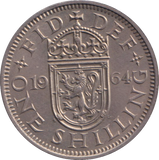 1964 SCOTTISH SHILLING ( UNC )
