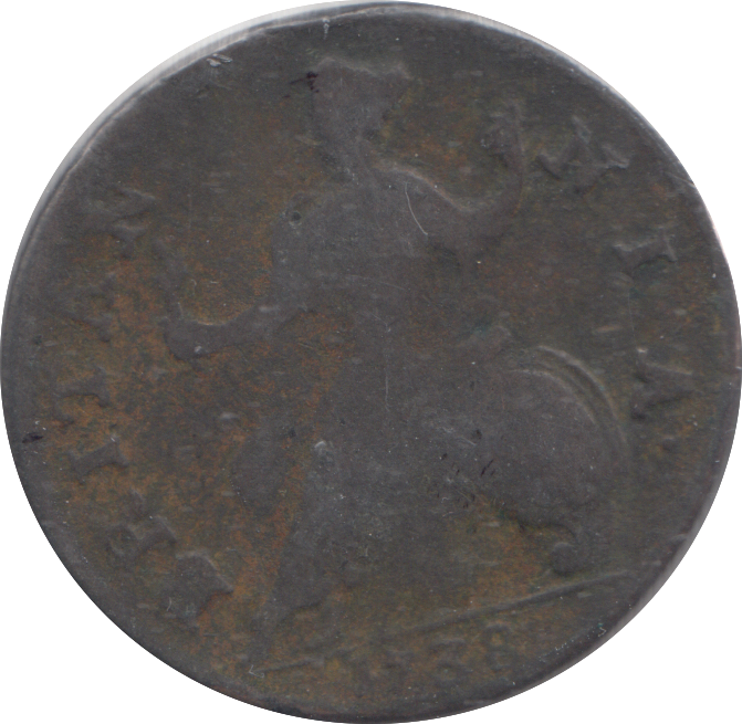 1738 HALFPENNY ( NF )