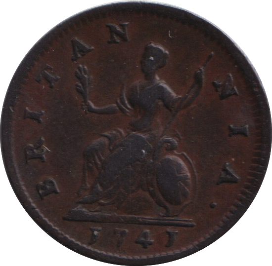 1741 FARTHING ( EF )