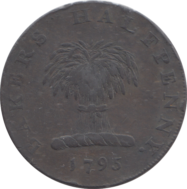 1795 MIDDLESEX HALFPENNY TOKEN