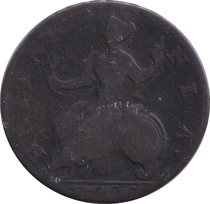 1737 HALFPENNY ( NF )