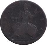 1737 HALFPENNY ( NF )