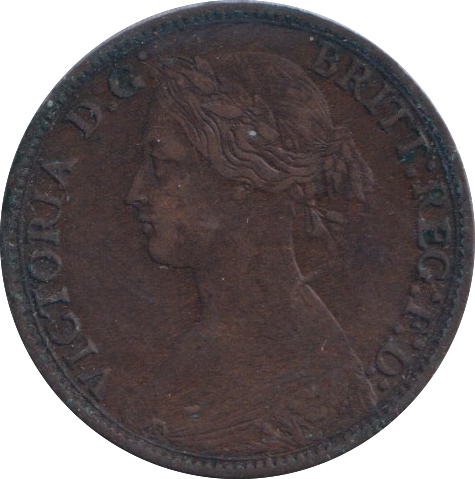1891 FARTHING ( GVF )