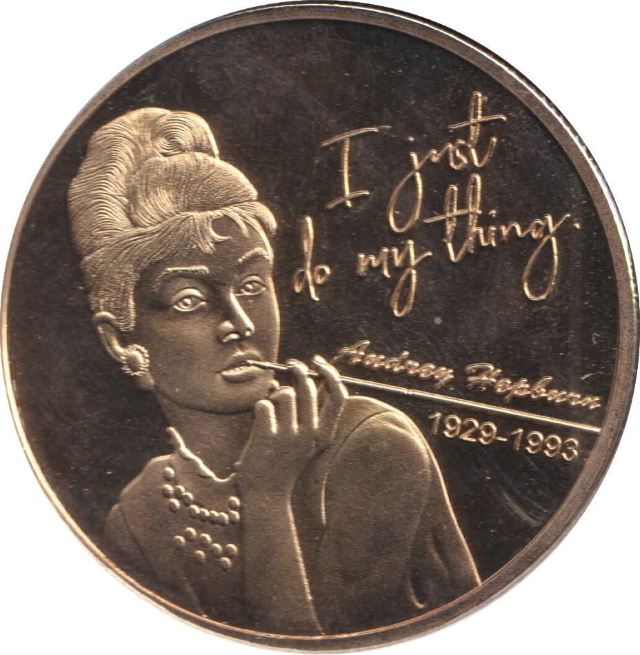 1993 TOKEN AUDREY HEPBUM