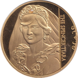 1997 DIANA - HER LIFE IN JEWELS MEDALLION