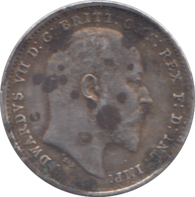 1902 THREEPENCE ( GVF )