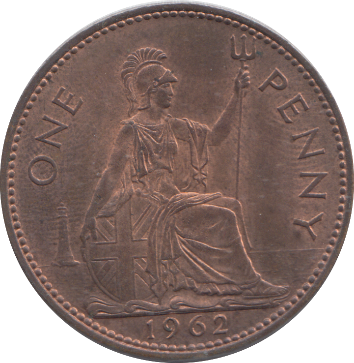 1962 PENNY ( UNC )