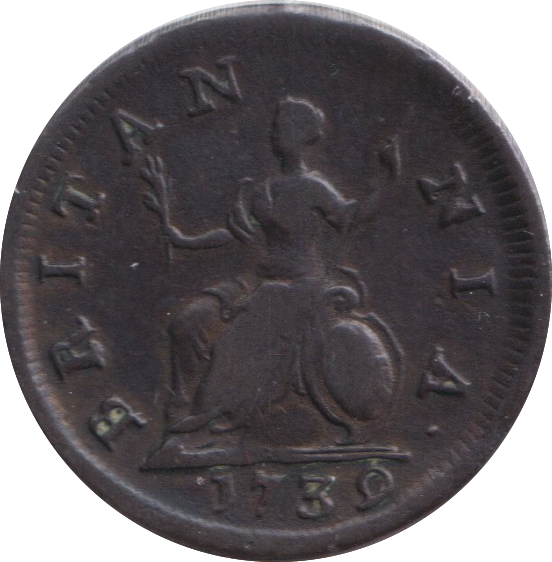 1739 FARTHING ( VF )