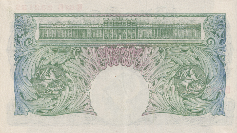 ONE POUND BANKNOTE BANK OF ENGLAND PEPPIATT £1-11