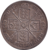 1887 DOUBLE FLORIN ( EF )
