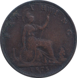 1875 FARTHING ( FINE )