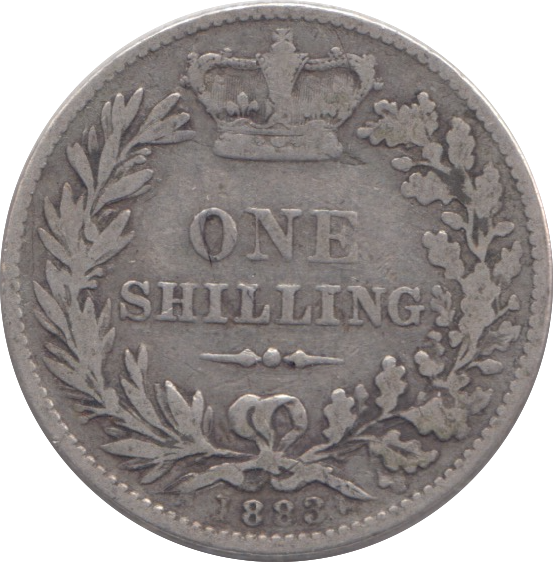 1883 SHILLING ( GF )
