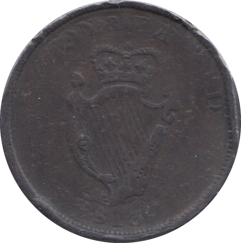 1813 IRELAND HALF PENNY