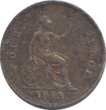 1843 FOUR PENCE ( GVF )
