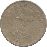 2003 500 SHILLINGS UGANDA