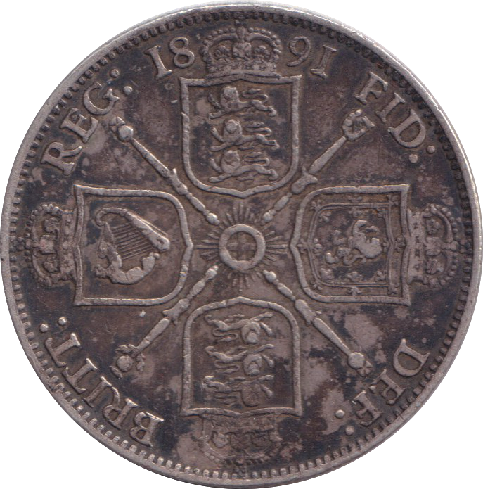 1891 FLORIN ( VF )