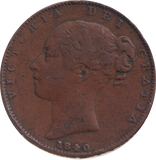1840 FARTHING ( VF )