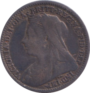 1901 MAUNDY THREEPENCE ( GF )