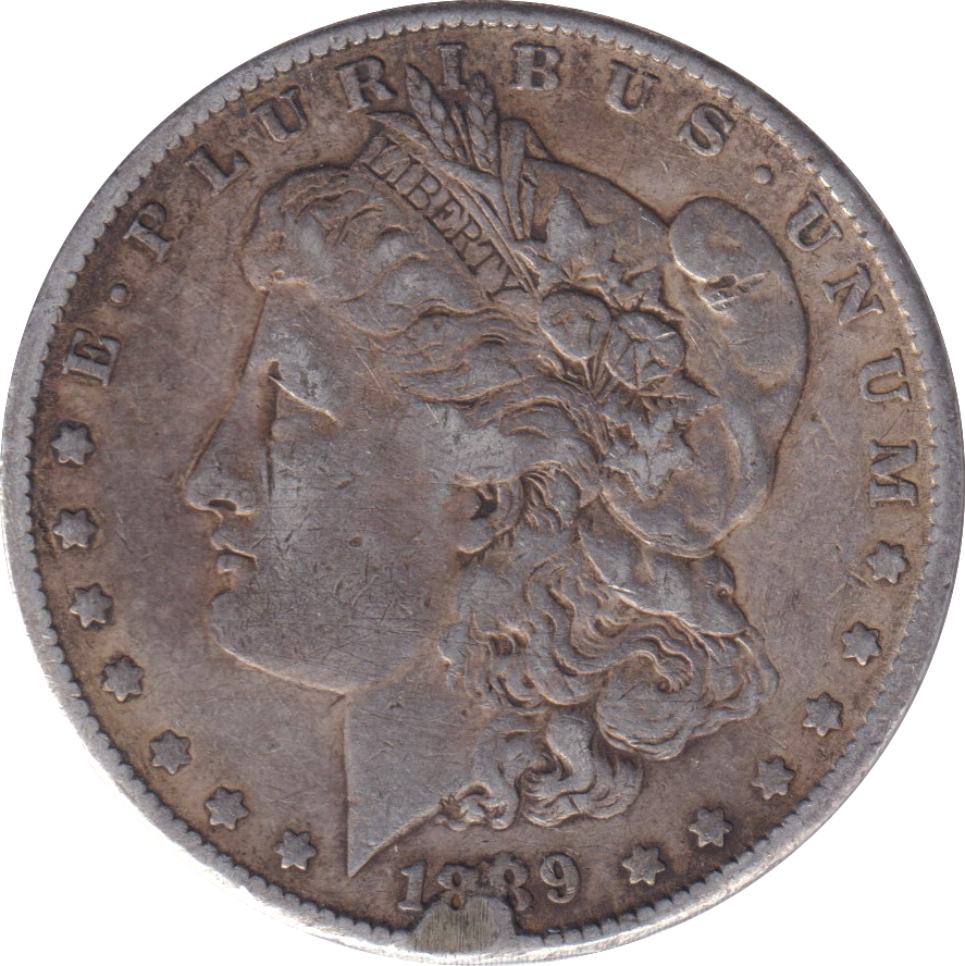 1889 SILVER MORGAN DOLLAR USA