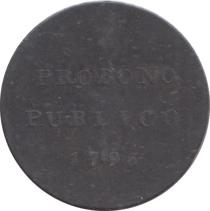 1793 SUDBURY HALFPENNY TOKEN