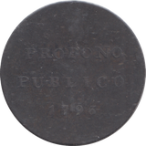 1793 SUDBURY HALFPENNY TOKEN
