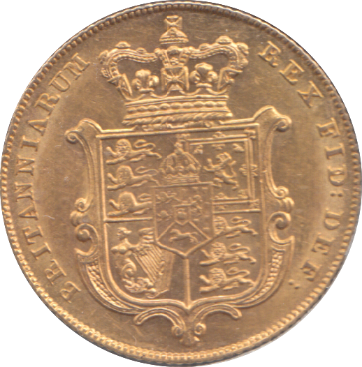 1830 GOLD SOVEREIGN ( EF )