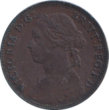 1879 FARTHING ( VF )