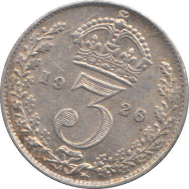 1926 THREEPENCE ( AUNC )