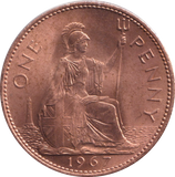 1967 PENNY ( BU )