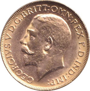 1911 GOLD SOVEREIGN ( AUNC ) OTTAWA MINT