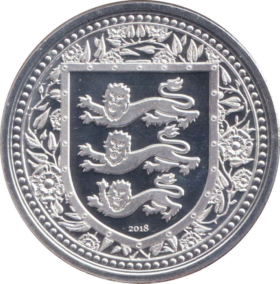 2018 SILVER PROOF POUND GIBRALTAR