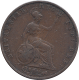 1855 HALFPENNY ( VF )