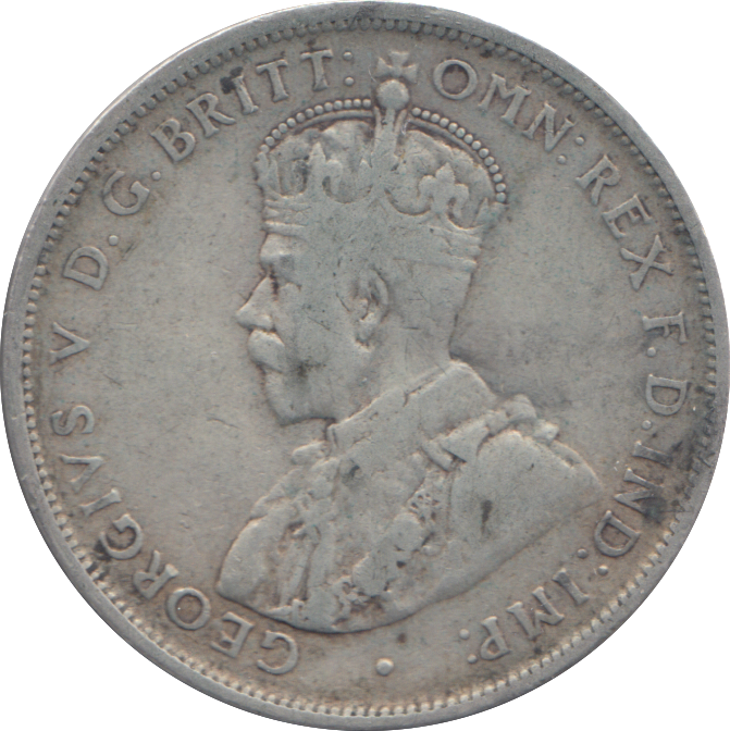 1914 SILVER FLORIN AUSTRALIA